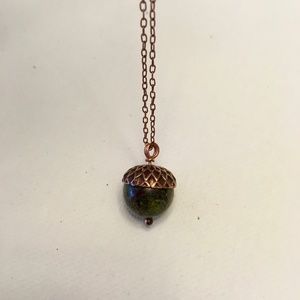 Handmade Dragons Blood Jasper Necklace !